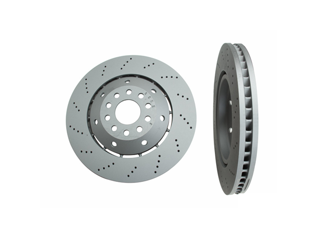 Zimmermann Disc Brake Rotor Front Left Directional Audi