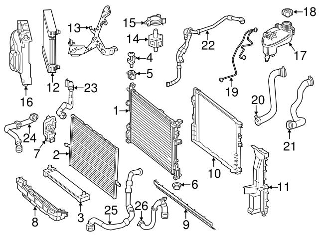 Best Prices On Mercedes S Radiator Genuine Mercedes Nissens