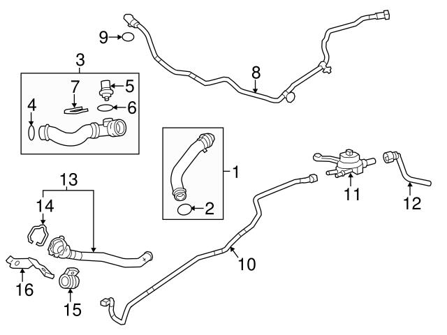 Genuine Porsche Coolant Pipe Porsche