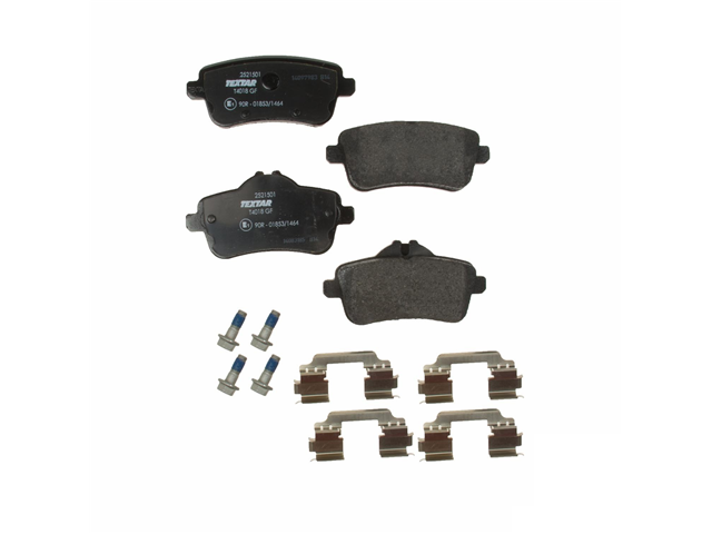 Textar 2521501 Brake Pad Set; Rear - Mercedes | 0064203320 0064203420 ...