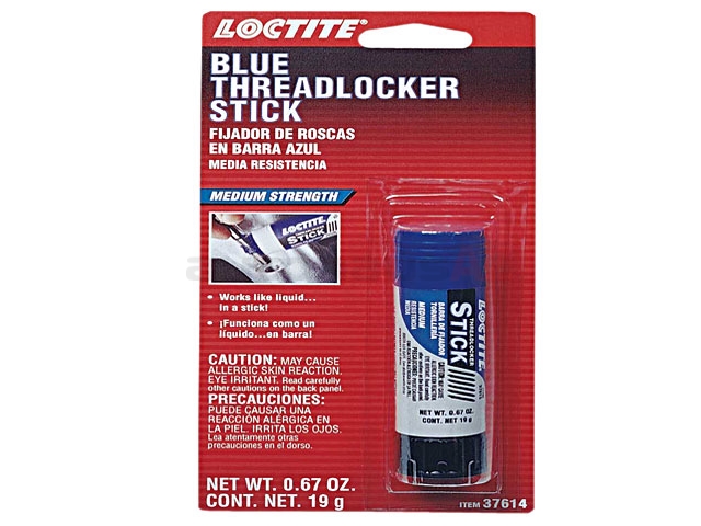 Loctite 37614, 504466 Thread Locker; Blue Threadlocker Stick - Medium ...