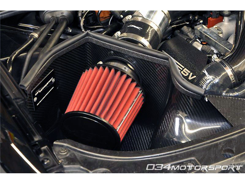 034 Motorsport 034 108 1002 X34 Carbon Fiber Cold Air Intake Cai Audi