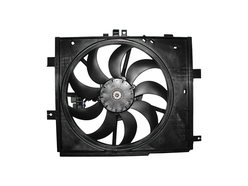 TYC 622770 Dual Radiator and Condenser Fan Assembly - Nissan