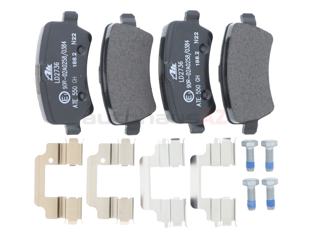 Ate Ceramic Ld Brake Pad Set Rear Volvo