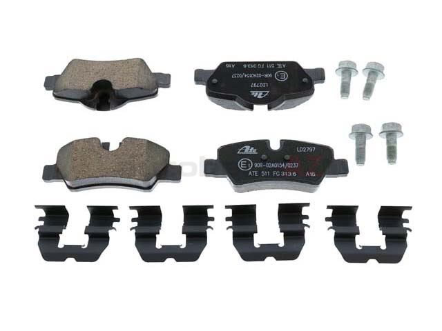 Ate Ceramic Ld Brake Pad Set Rear Mini