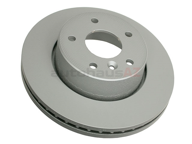 ATE Coated NTC8780, 425164 Disc Brake Rotor; Front - Land Rover