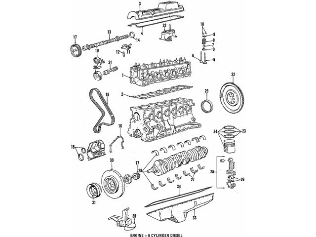 Genuine BMW 11351713430 Camshaft - BMW | 11351279236 11351288603