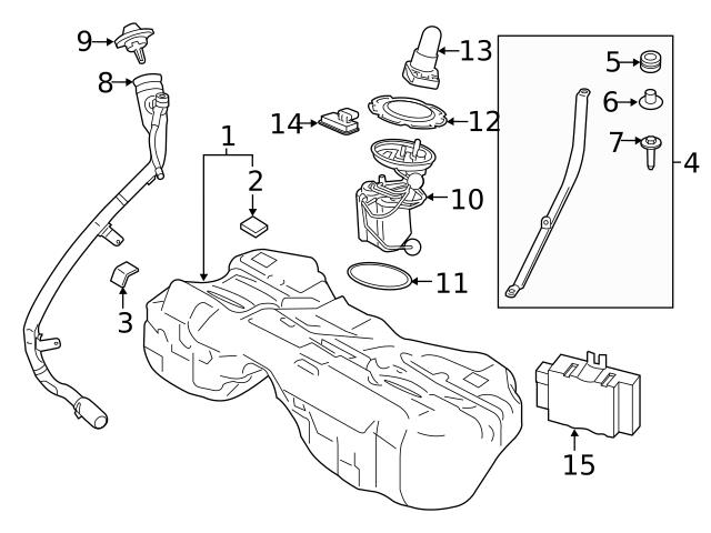 Genuine BMW 16149452468 Fuel Pump Driver Module - BMW | 16147439743 ...