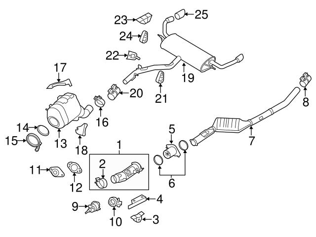 Genuine BMW 18307599189 Exhaust Tail Pipe Tip Screw; Left, Right - BMW