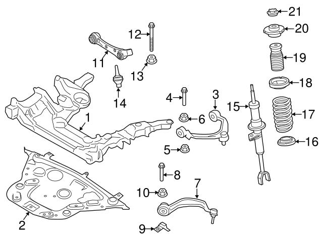 Genuine BMW 31336789374 Shock Bumper; Right, Left - BMW