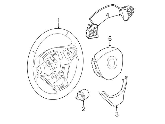 Genuine BMW 32336790886 Steering Wheel - BMW