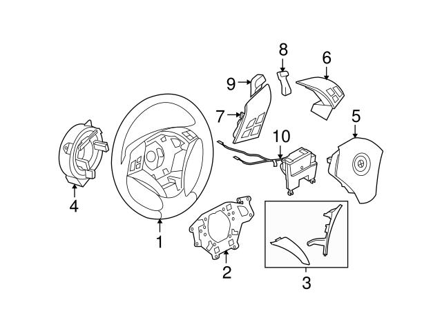 Genuine BMW 32346763361 Steering Wheel Bracket - BMW