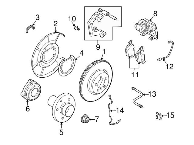 Bmw 745li Brake Caliper For Sale - Genuine Bmw