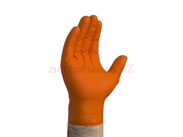 Orange Nitrile Gloves Large Gloveworks GWON 46100 697383966551 559870075  55.9870.075 55-9870-075 GWON46100 GWON-46100 GWON.46100 55 9870 075