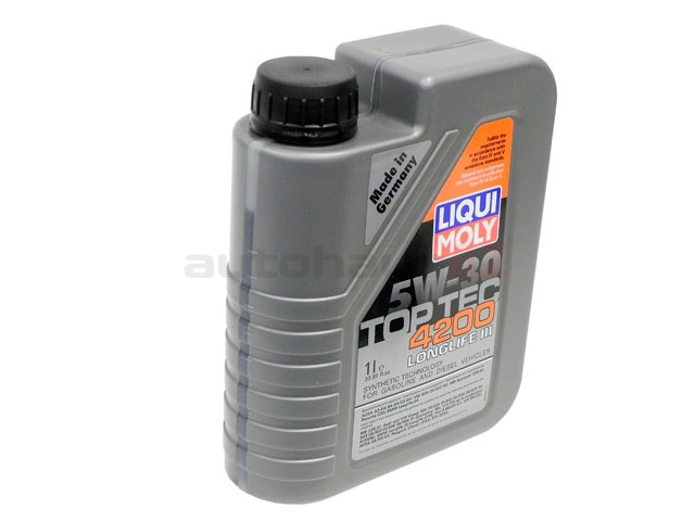 Liqui Moly (2011 Top Tec 4200 5W-30 Synthetic Motor Oil - 5 Liter 