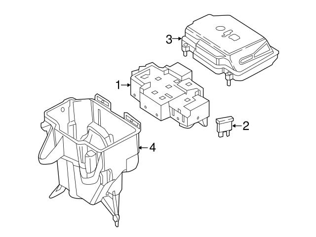 Genuine Mercedes 000000007908 Fuse - Mercedes | 000000007661