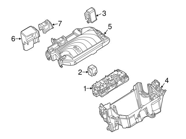 Genuine Mercedes 0035422319 Accessory Power Relay - Mercedes