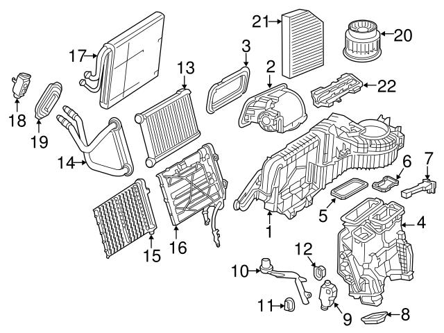 Genuine Mercedes 0998300600 A/C Expansion Valve Gasket - Mercedes