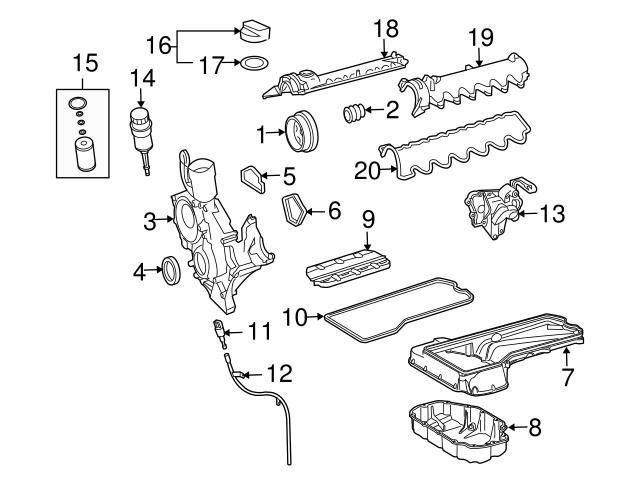 Genuine Mercedes 1370110208 Crankshaft Oil Seal - Mercedes