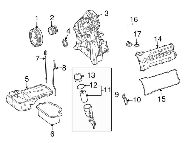 Genuine Mercedes 1560100628 Oil Pan; Lower - Mercedes