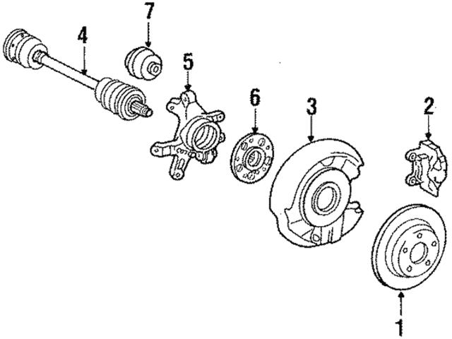 Genuine Mercedes 2023500102 CV Axle Assembly; Rear Right - Mercedes ...