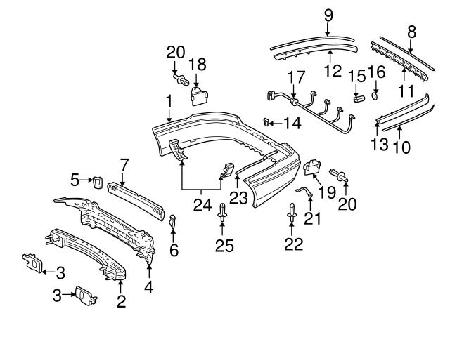 Tow Eye Cap (Front, Lower)