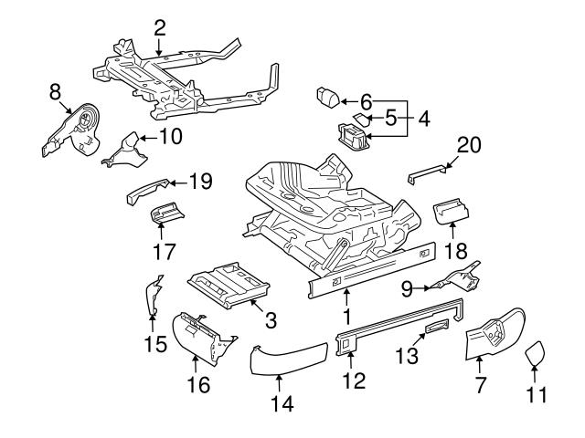 Genuine Mercedes 22191805307E94 Seat Belt Guide; Front Left - Mercedes