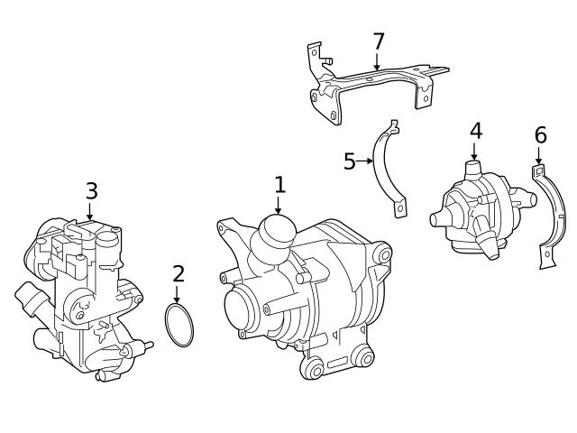 Mercedes C300 Thermostat Parts - OEM & OE Parts