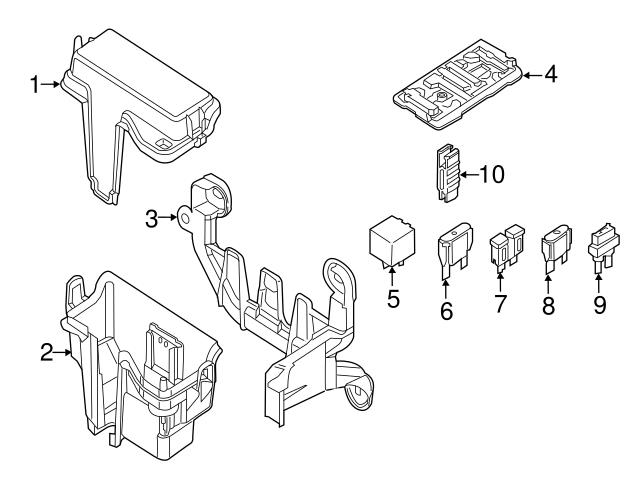 Genuine Smart 4539820800 Fuse and Relay Center | 4539820499