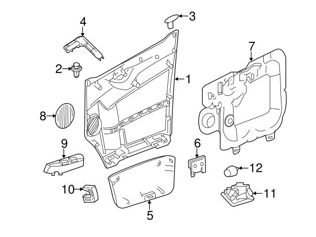 Mercedes Sprinter Window Switch Parts