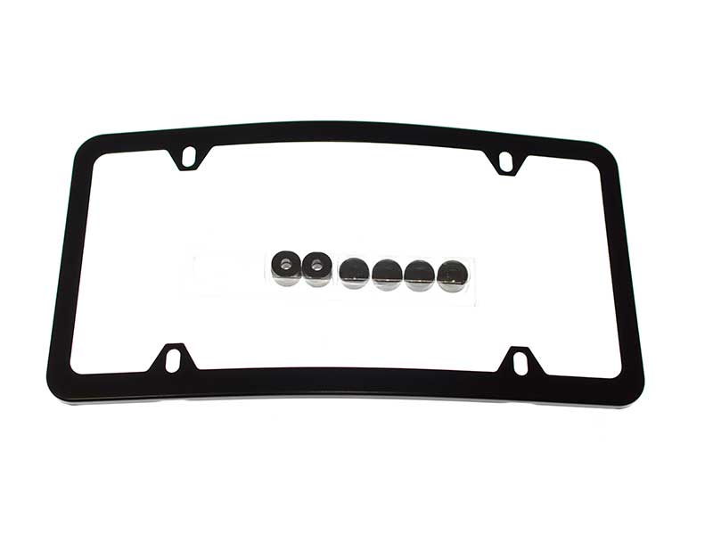 Genuine mercedes deals license plate frame