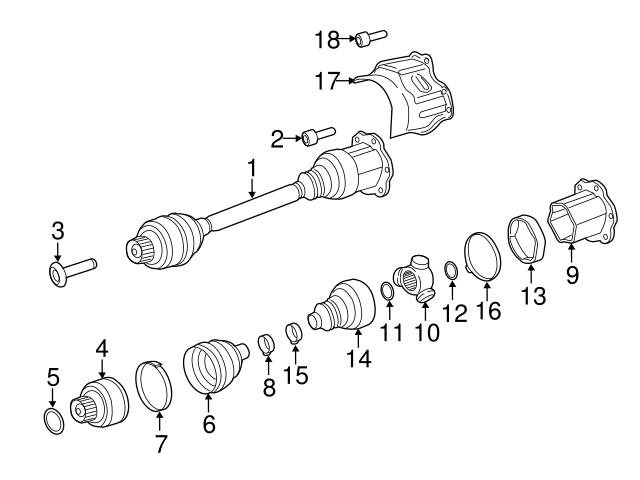 Porsche CV Joint Parts - Wide Selection to Choose From