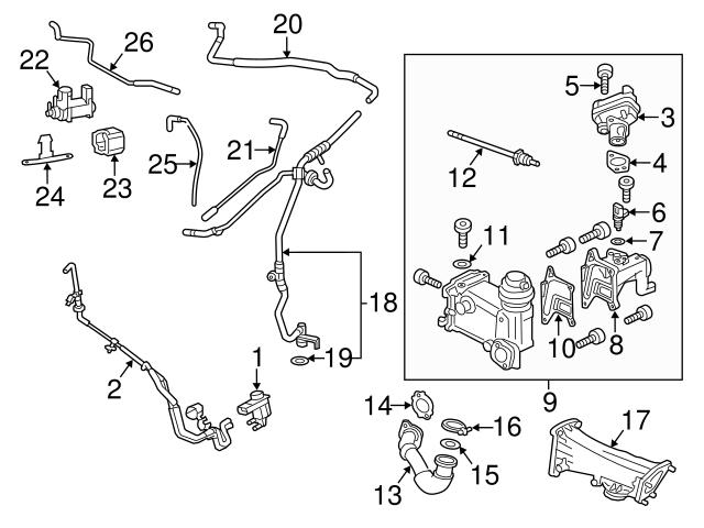 Genuine Porsche 95860668822 Exhaust Temperature Sensor - Porsche ...