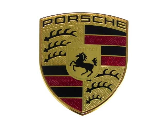 Genuine Porsche PO-99155921100 Hood Ornament - Porsche | 95855960101 ...