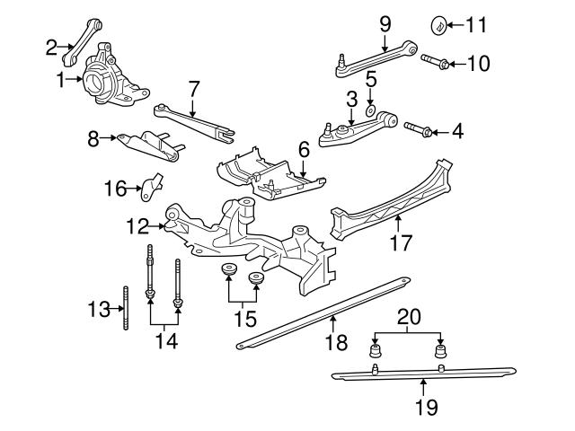 Genuine Porsche 99733117120 Suspension Strut Mount Bracket; Front - Porsche