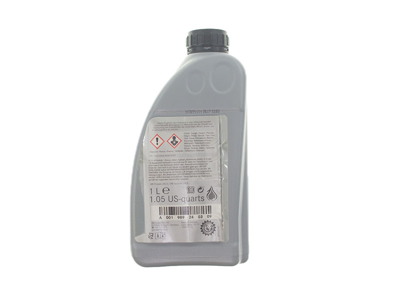 Genuine Mercedes Q1320001 Power Steering Fluid; Synthetic; 1 Liter ...