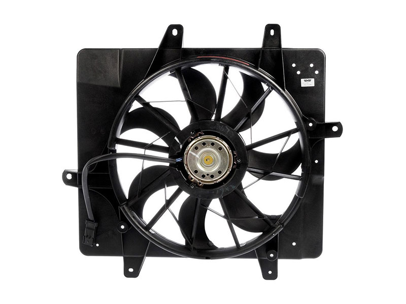 Dorman 620-052 Engine Cooling Fan Assembly; Radiator Fan Assembly Without  Controller - Chrysler