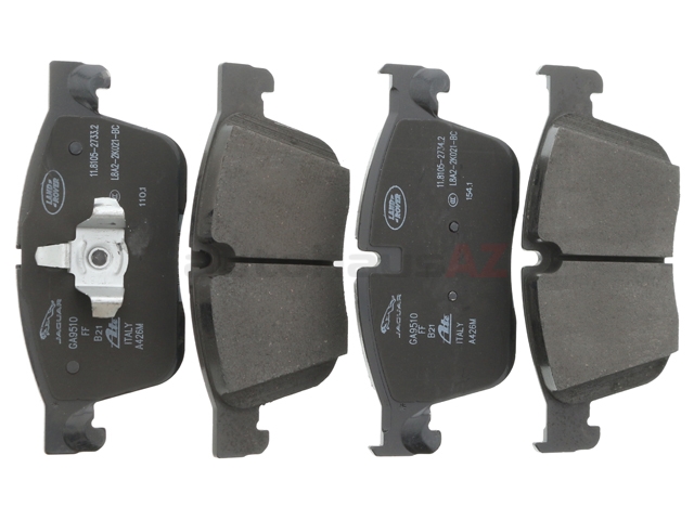 Genuine Land Rover LR160511 Brake Pad Set; Front - Land Rover