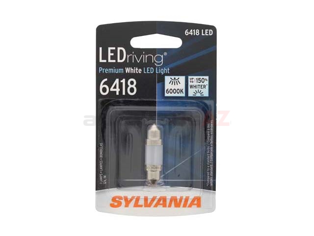 Sylvania LED 6418 32752 Dome Light Bulb Front 55571391 6418LED