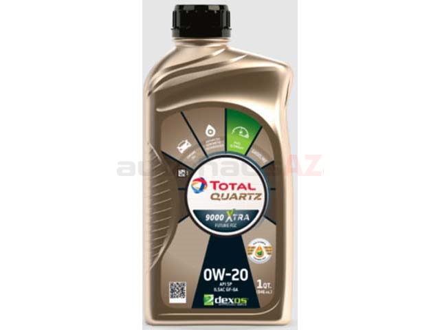 Total Quartz 9000 Energy 220026, 185703 Engine Oil; 5W-40 Synthetic; 1  Quart