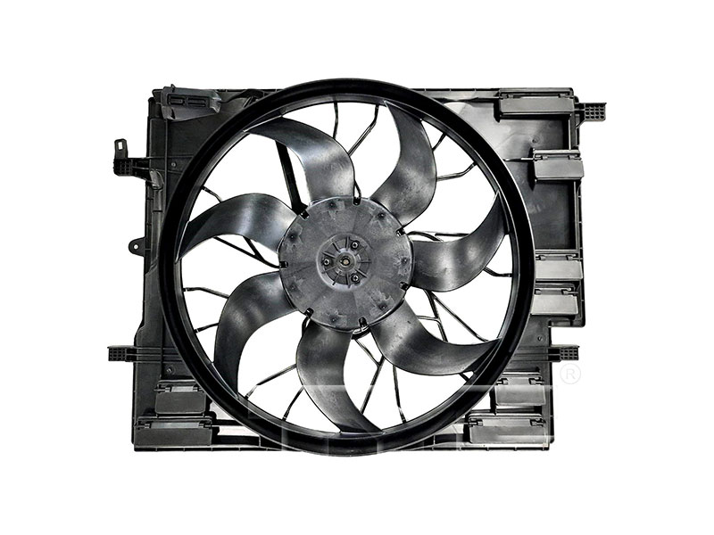 TYC 624840 Cooling Fan Assembly - Volvo | 32249742 VO3115121