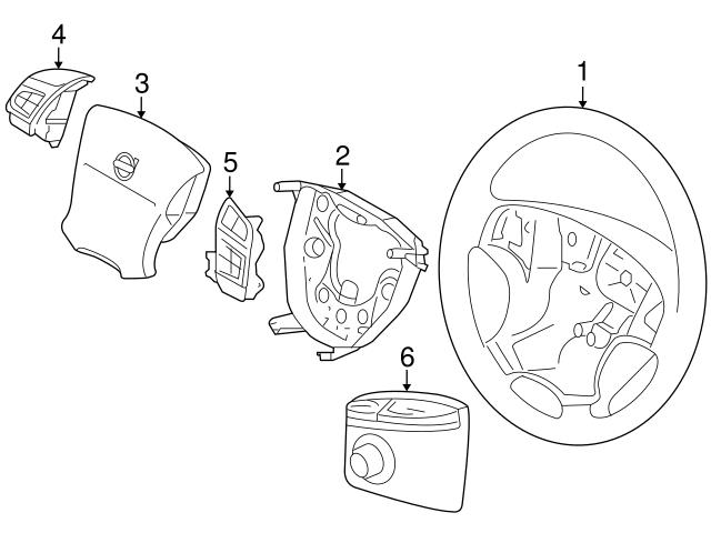 Genuine Volvo 30741369 Steering Wheel - Volvo | 30723533