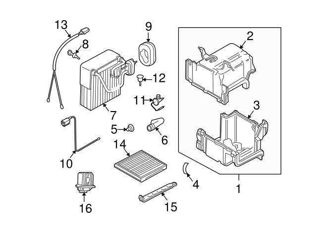 Genuine Volvo 30875042 Blower Motor Resistor/Regulator - Volvo