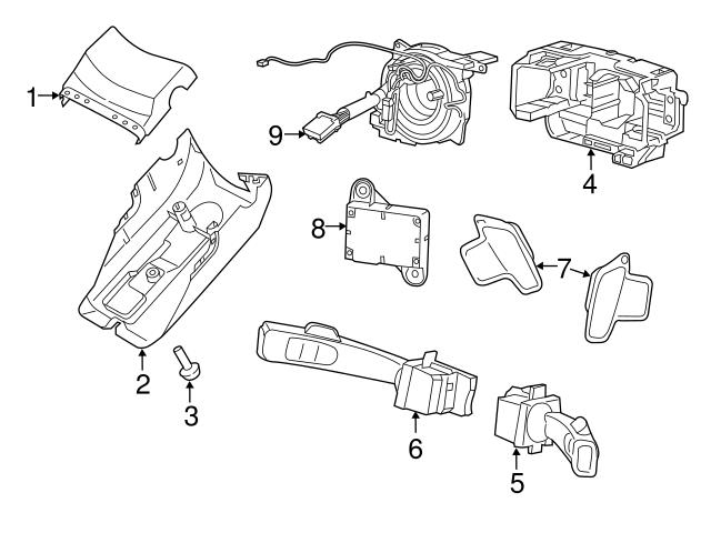 Genuine Volvo 31343460 HVAC Temperature Control Panel - Volvo