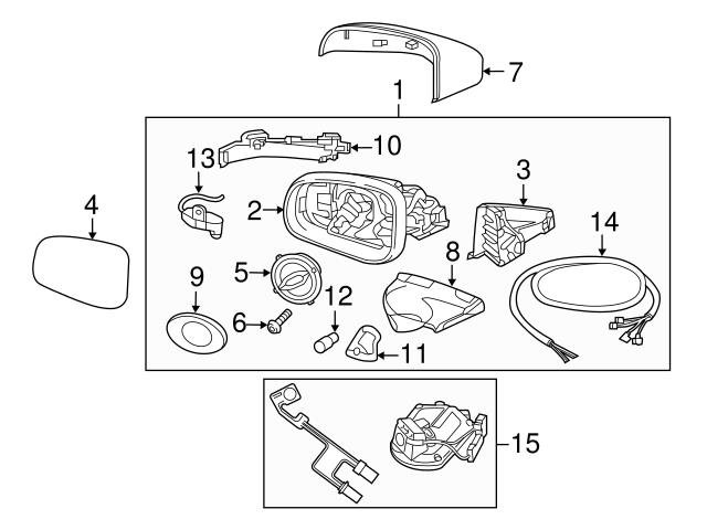 Genuine Volvo 31385999 Lane Departure System Camera; Right - Volvo ...