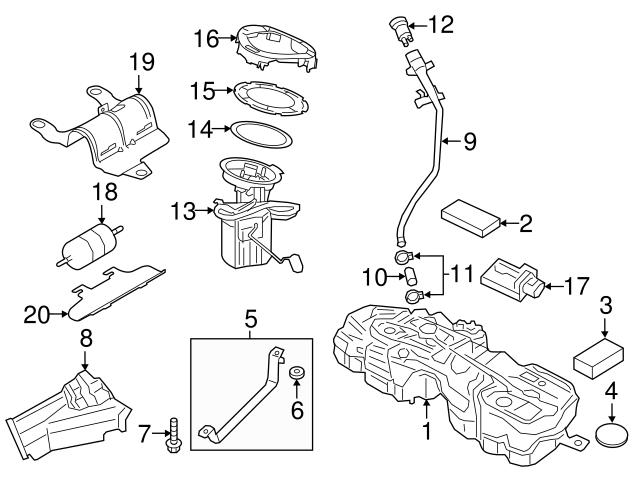 Genuine Volvo 31392029 Fuel Pump, Electric - Volvo