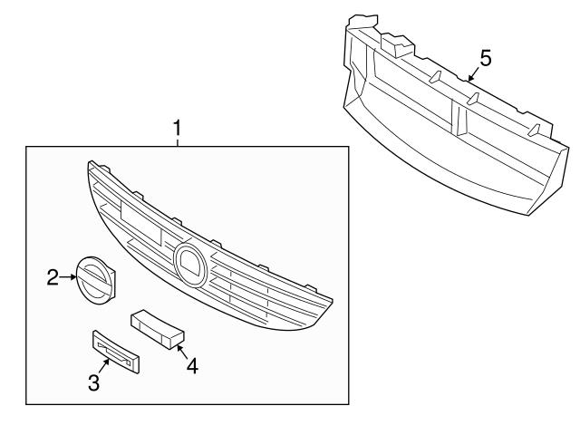 Best Selection of Volvo S60 Grilles For Sale