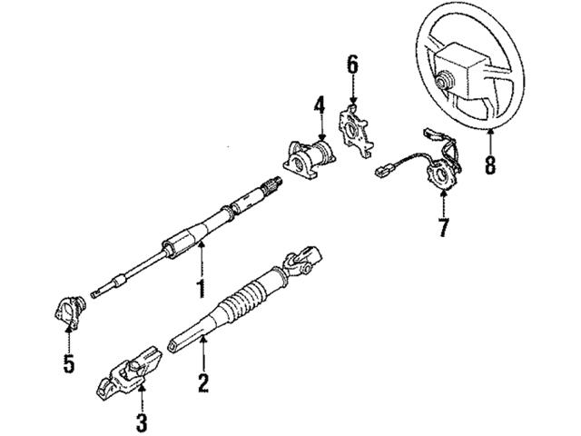 Genuine Volvo 3406544 Steering Wheel - Volvo