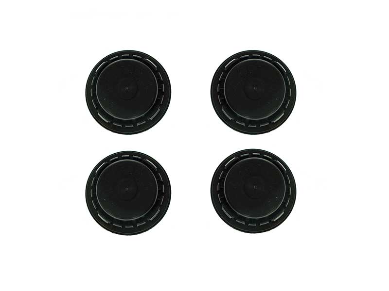 Genuine VW/Audi 000071213C Dynamic Wheel Center Cap Set; Set of 4 - VW