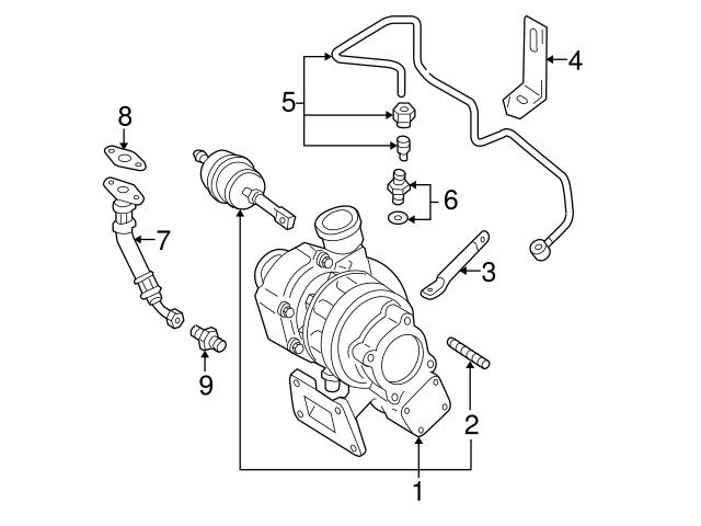 Genuine VW/Audi 028145786 Turbocharger Oil Line O-Ring - VW | VW028145786